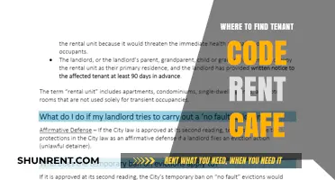 Discovering Tenant Code Rent Cafes: A Comprehensive Guide