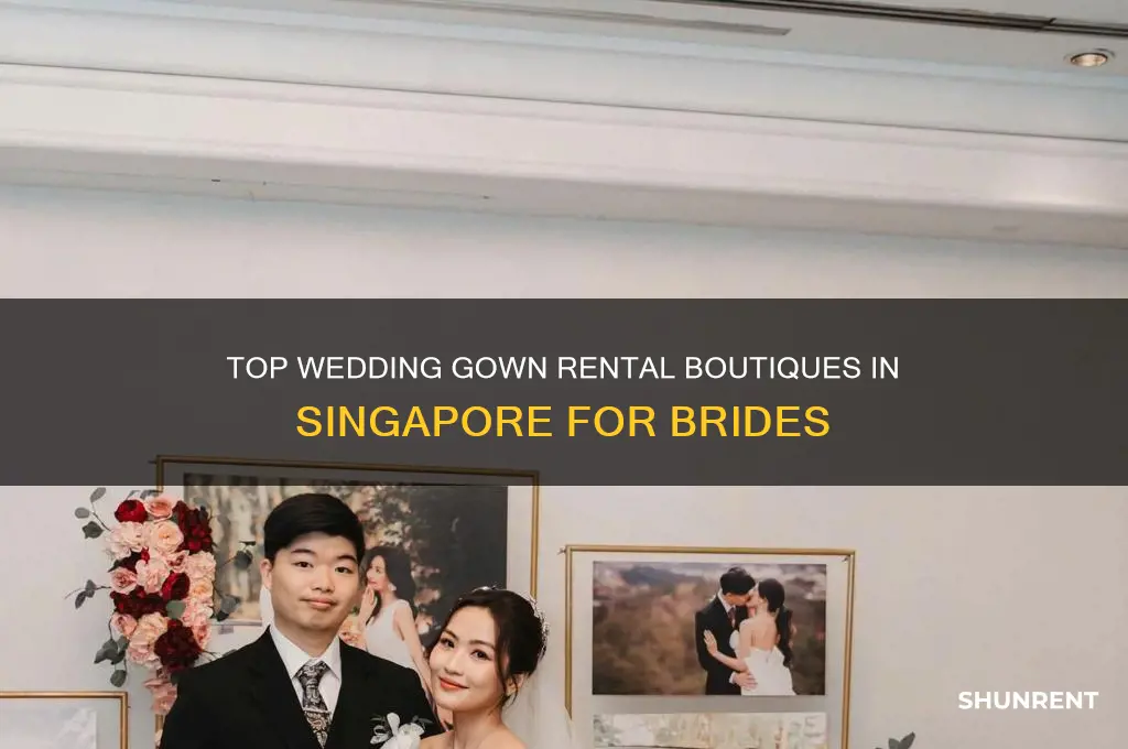 where to find wedding gown for rent in singapore