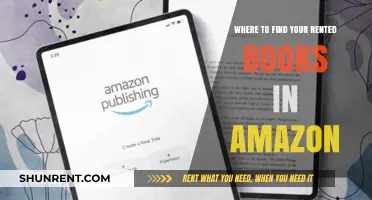 Locate Your Rented Books on Amazon: A Quick Guide