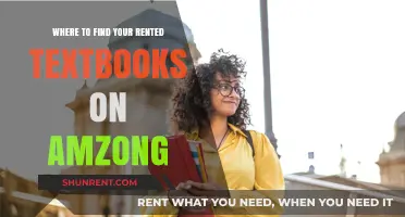 Locate Your Rented Textbooks on Amazon: A Quick Guide