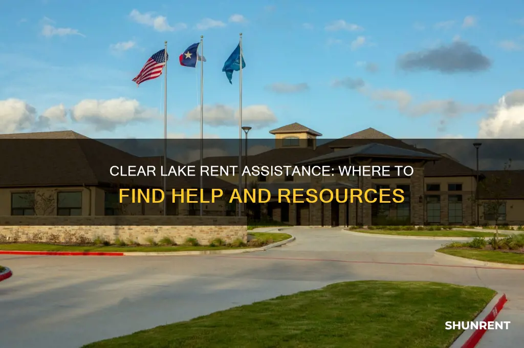 where to go in clear lake for help with rent