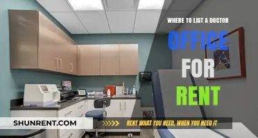 Prime Locations to List Your Doctor Office for Rent