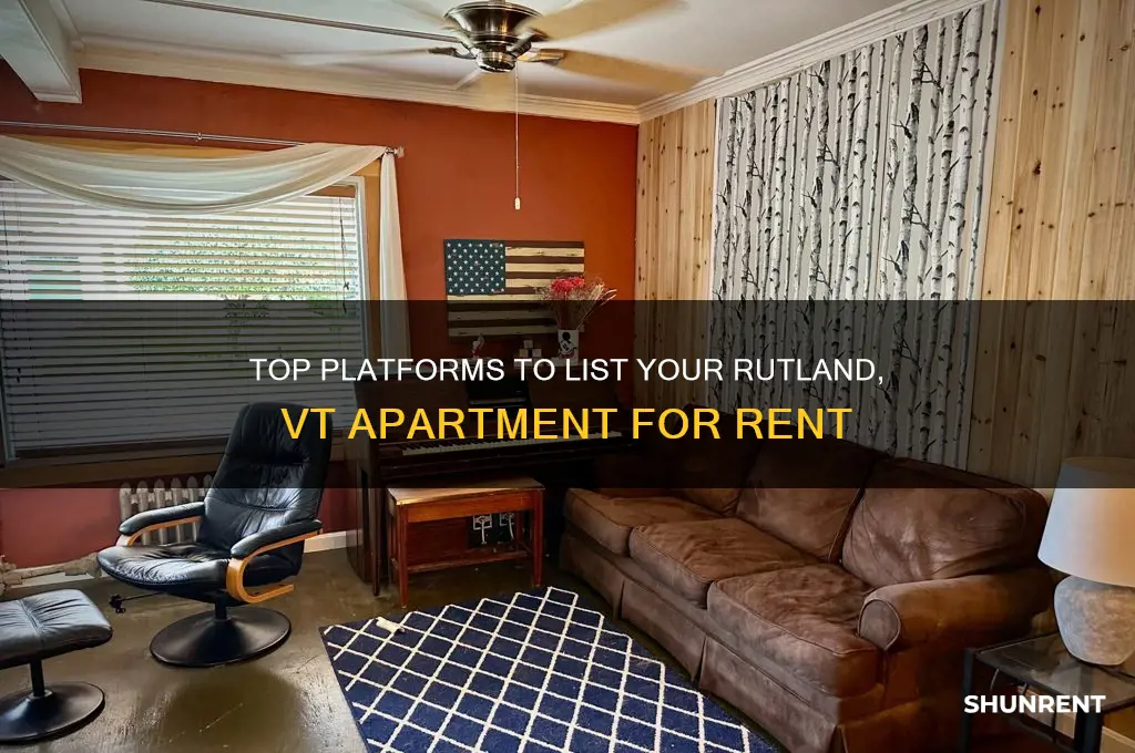 where to list apt for rent in rutland vt