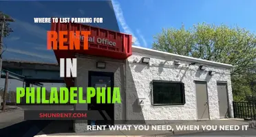 Top Philadelphia Platforms to List Your Parking Space for Rent