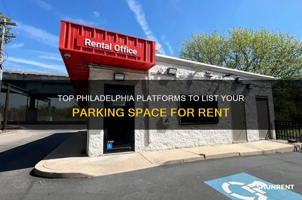 where to list parking for rent in philadelphia