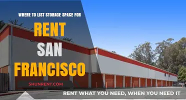 Top San Francisco Platforms to List Your Storage Space for Rent