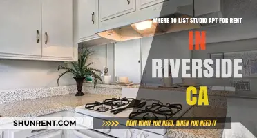 Top Riverside, CA Platforms to List Your Studio Apartment for Rent