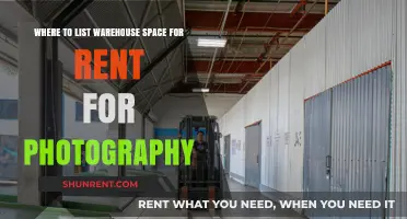 Top Platforms to List Warehouse Space for Photography Rentals