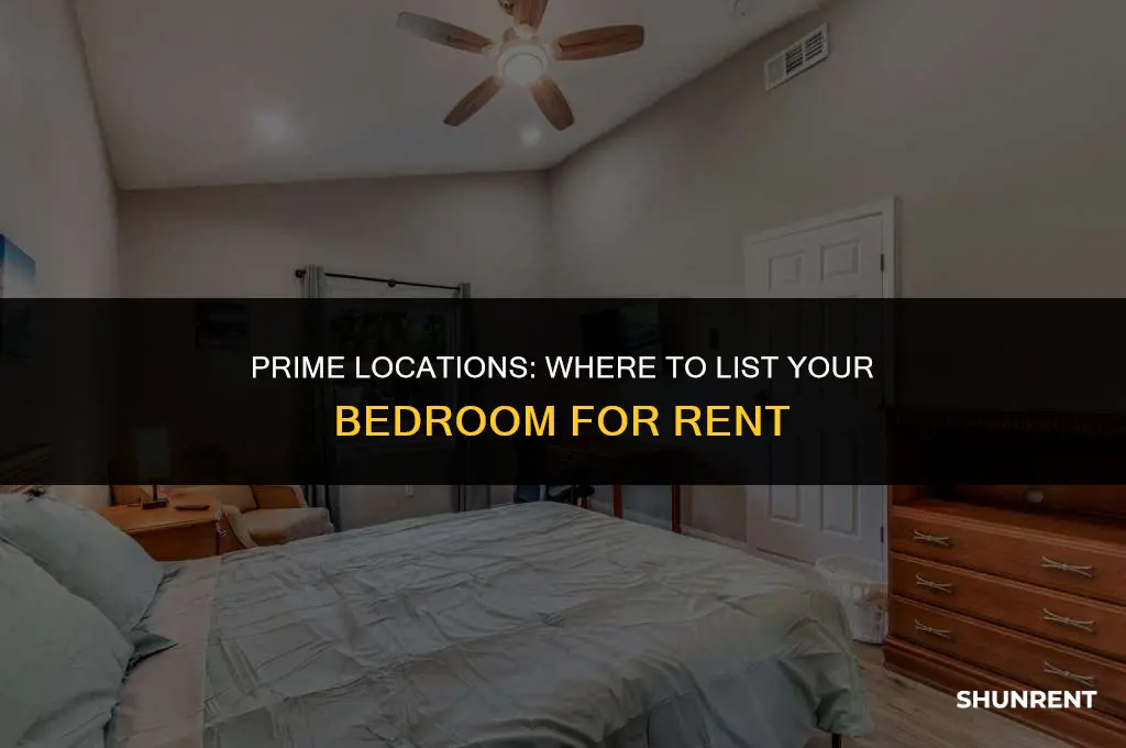 where to list your bedroom for rent