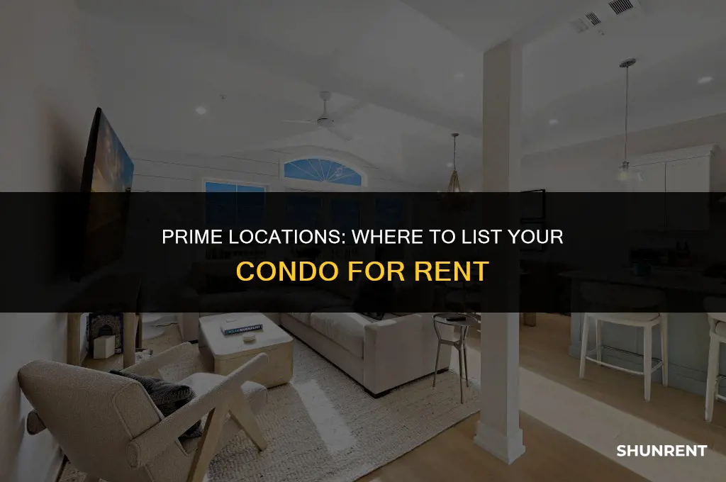 where to list your condo for rent