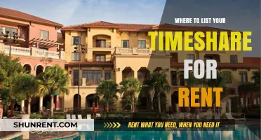 Prime Spots: Where to List Your Timeshare for Rent