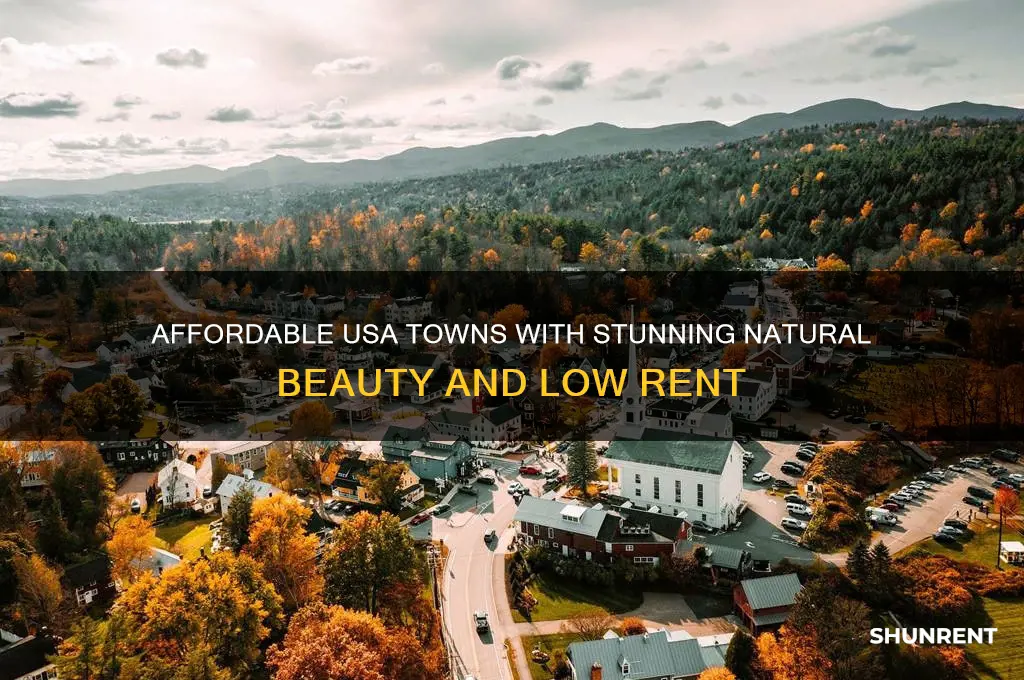where to live usa natural beauty cheap rent