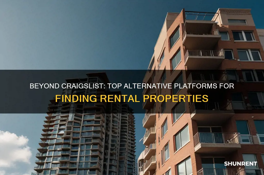 where to look for places to rent besides craigslist