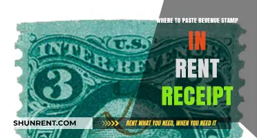 Revenue Stamp Placement Guide: Where to Paste on Rent Receipts