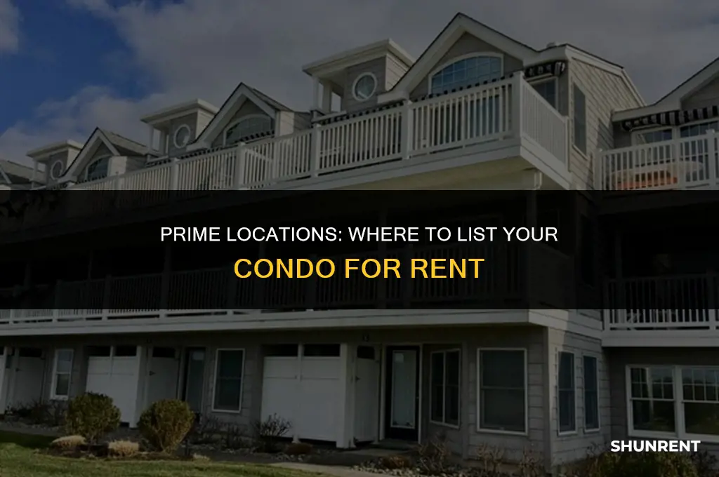 where to post a condo for rent
