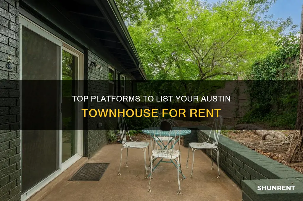 where to post my townhouse for rent austin