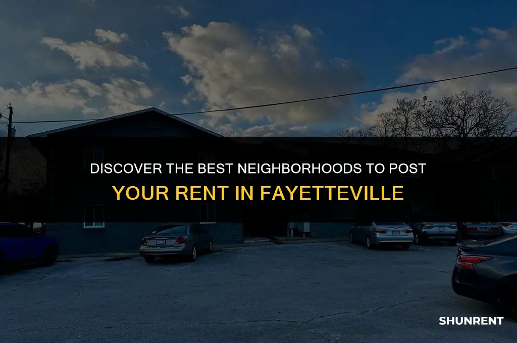 where to post your rent around fayetteville