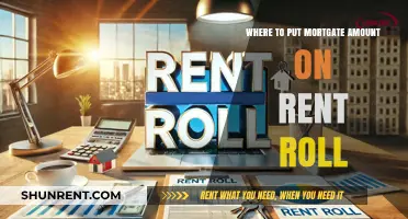Mortgage Amount Placement: A Guide for Rent Roll Management
