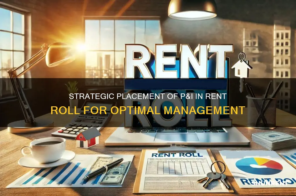 where to put p&i in rent roll