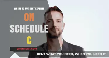 Where to Record Rent Expense on Schedule C: A Clear Guide
