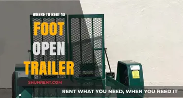 Where to Rent a 10-Foot Open Trailer: Top Options and Tips