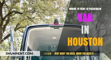 Renting a 12-Passenger Van in Houston: Top Locations & Tips
