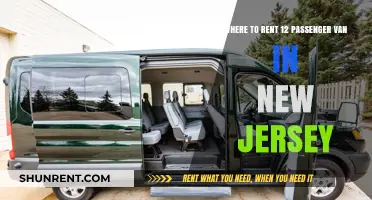 Renting a 12-Passenger Van in New Jersey: Top Locations