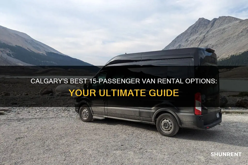 where to rent 15 passenger van in calgary