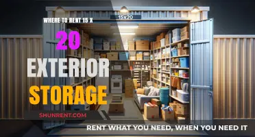 Best Locations to Rent 15x20 Exterior Storage Units Nearby