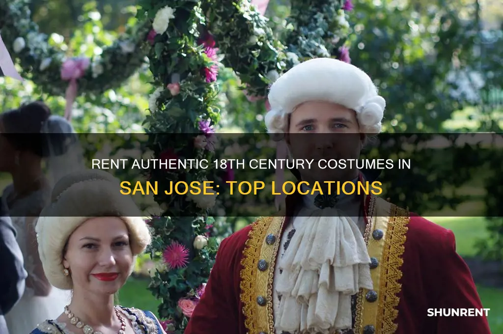 where to rent 18th century costumes san jose