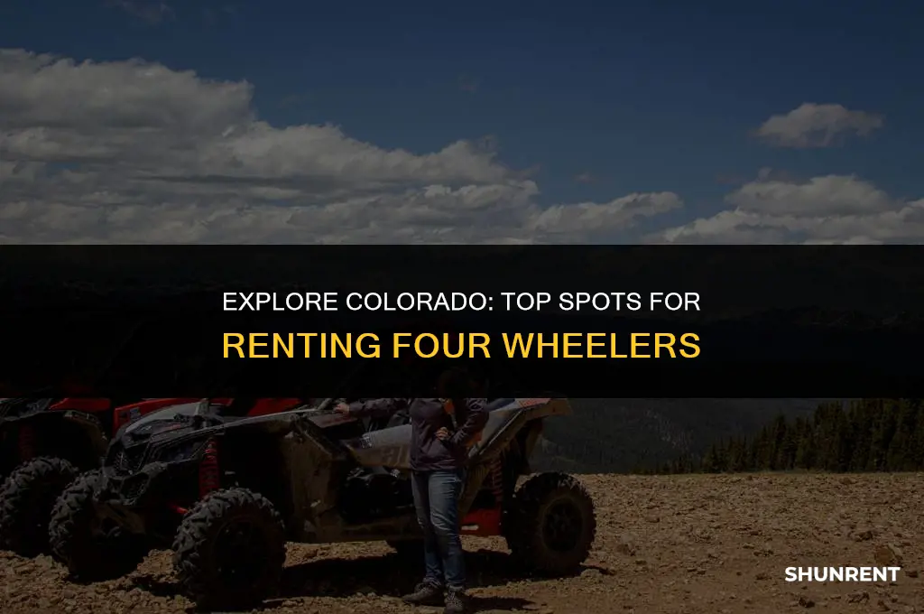 where to rent 4 wheelers in colorado