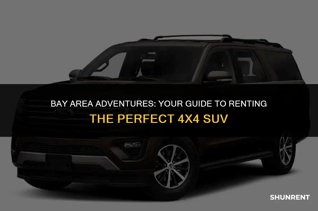 where to rent 4x4 suv bay area