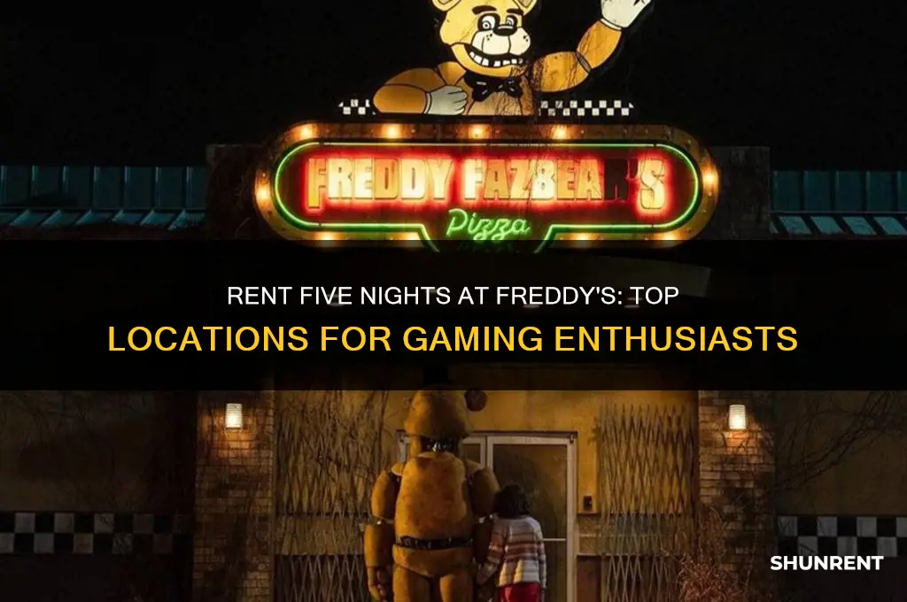 where to rent 5 nights at freddy
