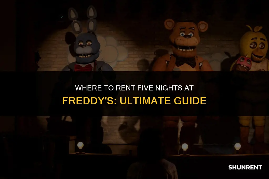 where to rent 5 nights at freddys