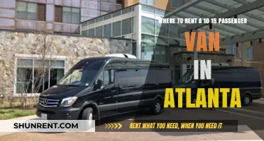 Renting 10-15 Passenger Vans in Atlanta: Top Locations & Tips