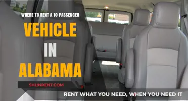 Renting a 10-Passenger Vehicle in Alabama: Top Locations & Tips