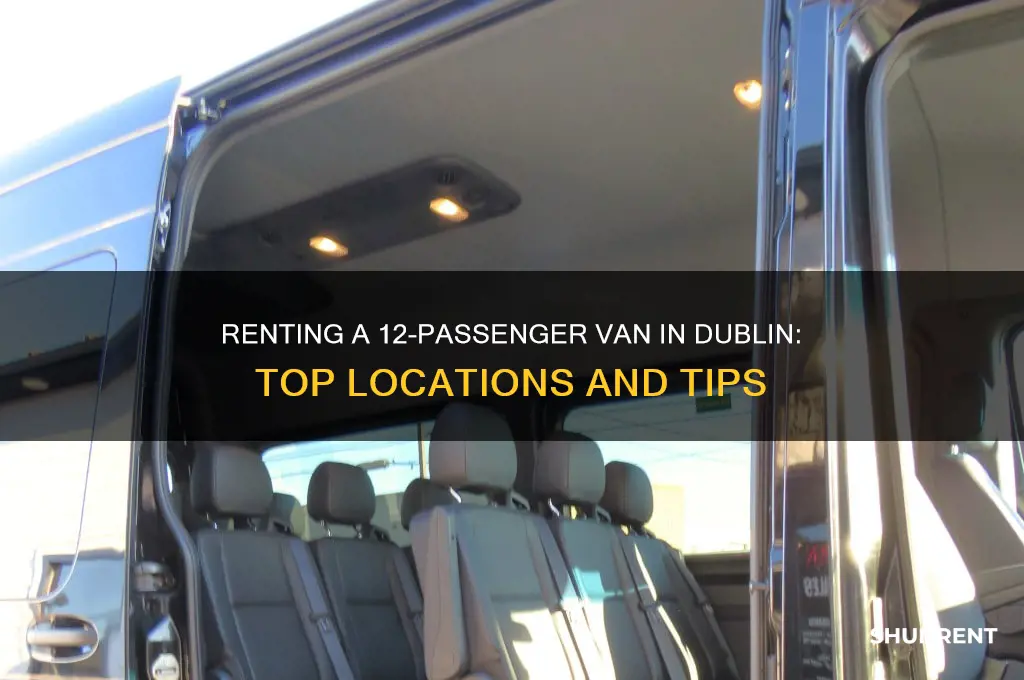 where to rent a 12 passenger van in dublin