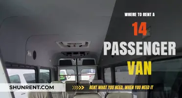 Where to Rent a 14 Passenger Van