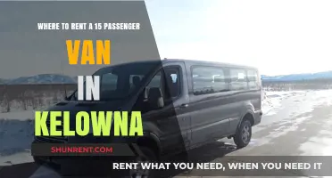Kelowna's Best 15-Passenger Van Rentals: Top Locations & Tips