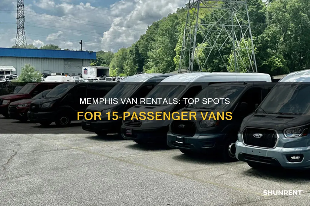 where to rent a 15 passenger van in memphis