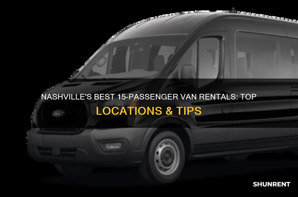 where to rent a 15 passenger van in nashville