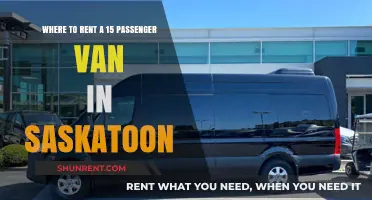 Saskatoon's Top Spots for Renting a 15-Passenger Van