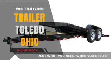 Toledo, Ohio: Top Spots to Rent a 2-Horse Trailer