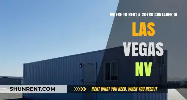 Renting a 20-Yard Container in Las Vegas: Top Locations