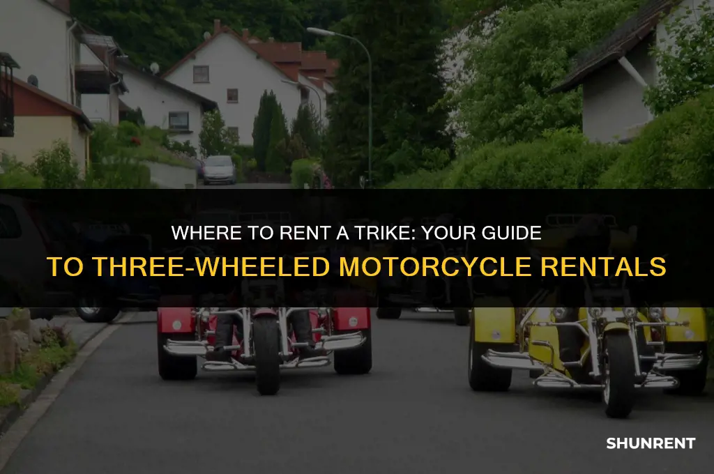 where to rent a 3 wheel motorcycle