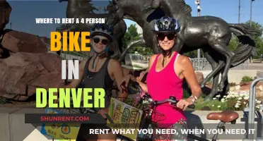 Denver's Best Spots to Rent a 4-Person Bike for Fun