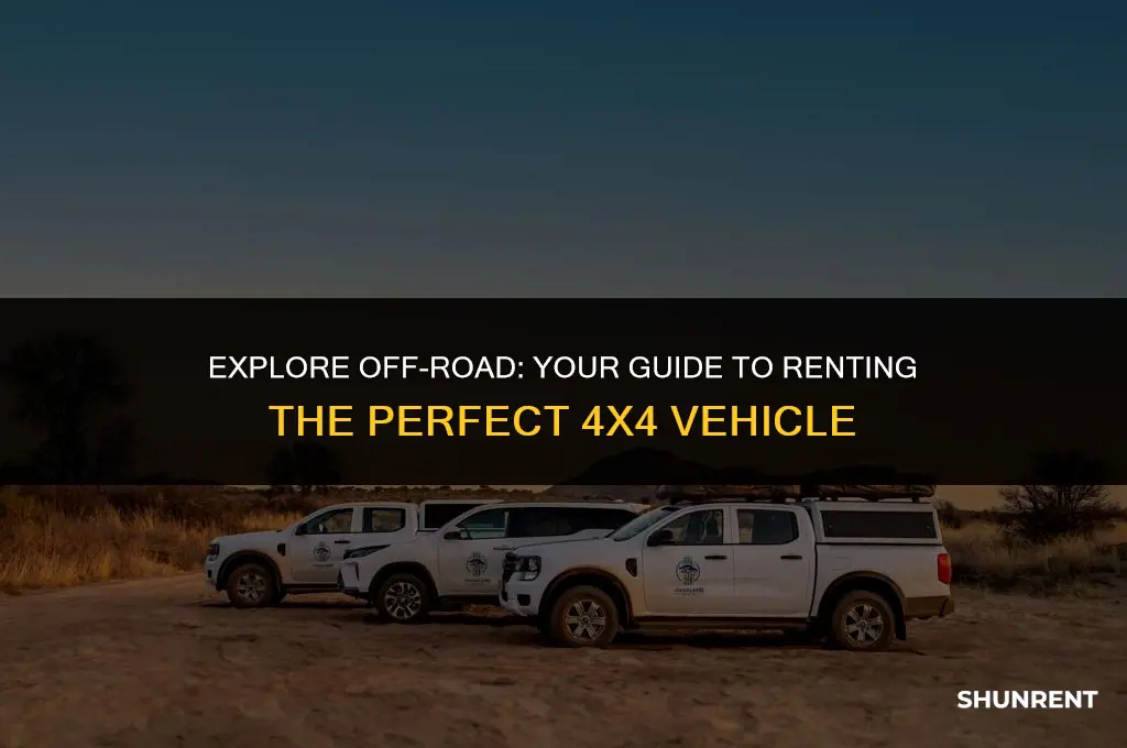 where to rent a 4 wheel drive