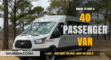 Where to Rent a 40 Passenger Van