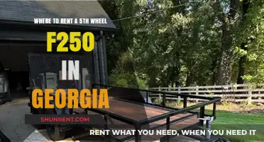 Rent a 5th Wheel F250 in Georgia: Top Locations Guide