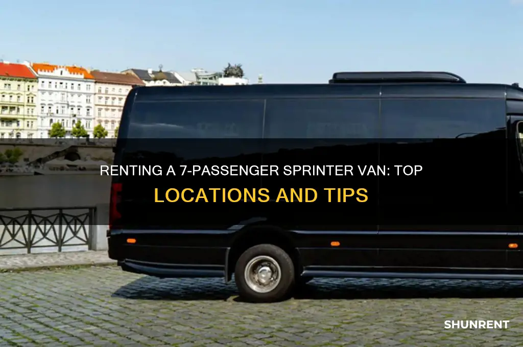 where to rent a 7 passenger sprinter van